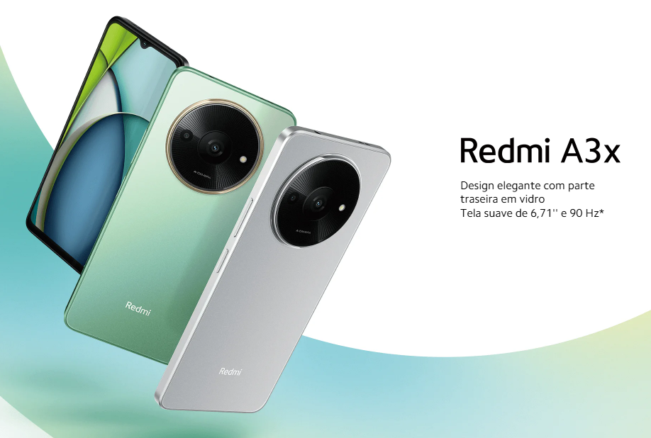 Xiaomi Redmi A3X 4GB 128GB Versão Global - rs eletronicos sorocaba